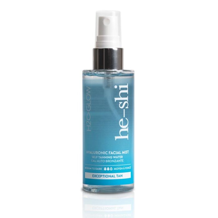 he-shi H2O Glow Hyaluronic Facial Mist - Available at Louise's Beauty Studio, Roscommon