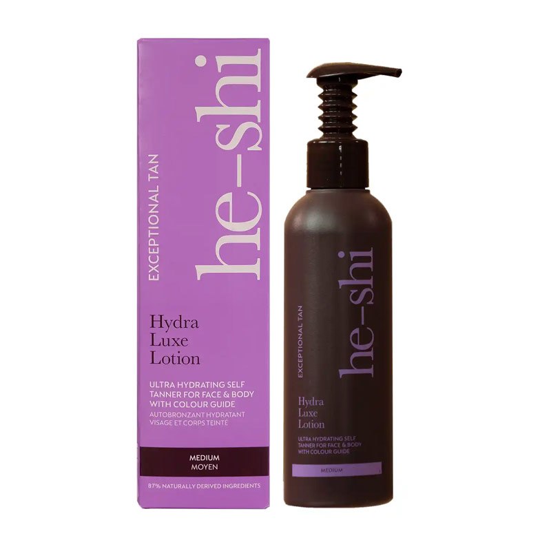he shi Hydra Luxe Lotion - Ultra Hydrating Self Tanner for Face and Body